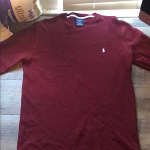 Polo Ralph Lauren Long Sleeve Thermal (M) (Maroon)